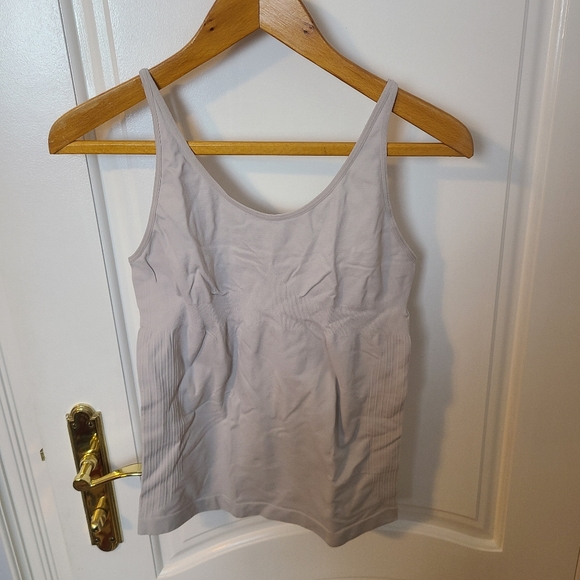 ♦️ $5 ADD ON / Denver Hayes Shapewear Tank Top in White Size XL - Picture 1 of 3
